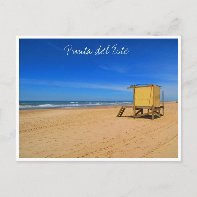 Carte Postale plage de punta (Devant)
