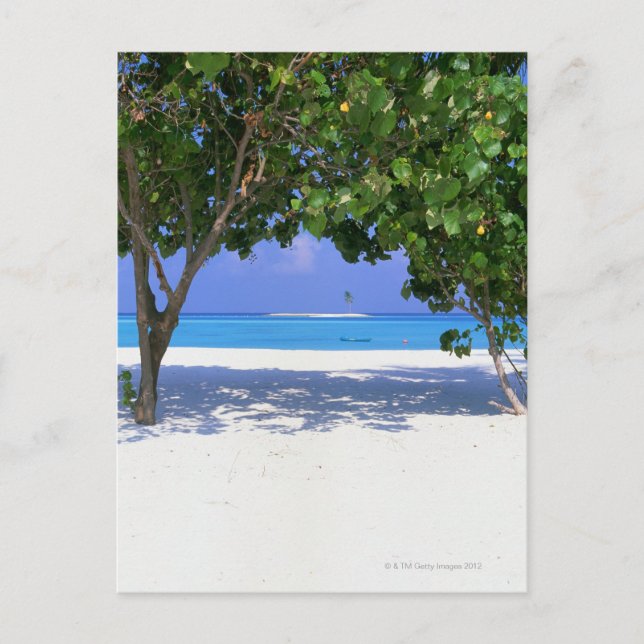 Carte Postale Plage de sable (Devant)