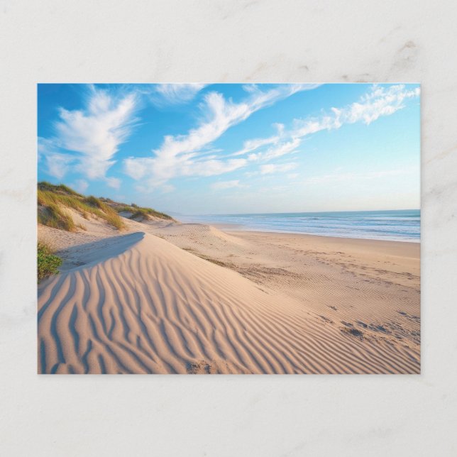 Carte Postale Plage de sable (Devant)