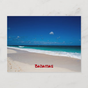 Carte Postale Plage de sable   Bahamas