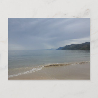 Carte Postale plage de sable blanc
