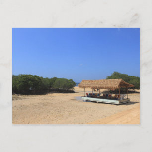 Carte Postale Plage de sable tropicale