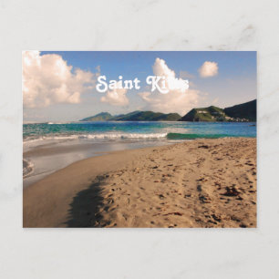 Carte Postale Plage de Saint-Kitts