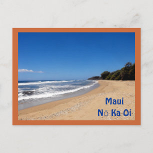 Carte Postale Plage de sucre, Kihei, Hawaii, Maui No Ka Oi