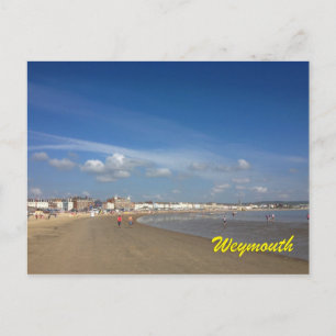 Carte Postale Plage de Weymouth