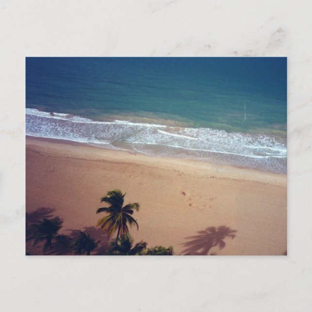 Carte Postale plage d'Isla Verde (Devant)
