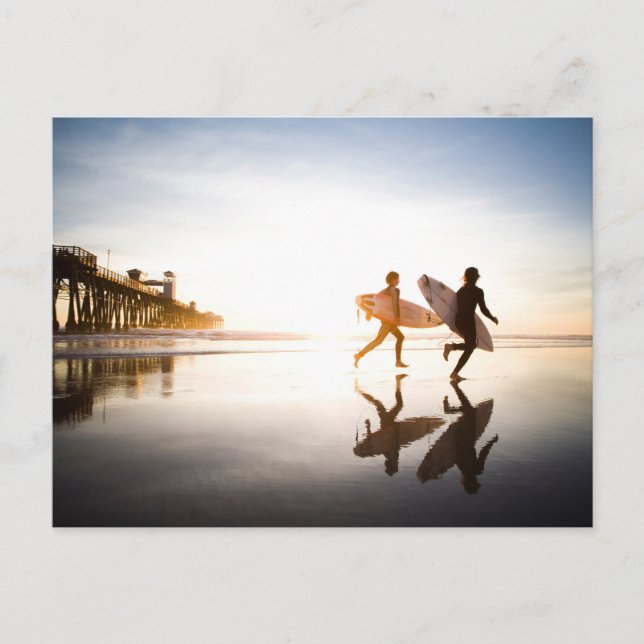 Carte Postale Plage d'Oceanside (Devant)