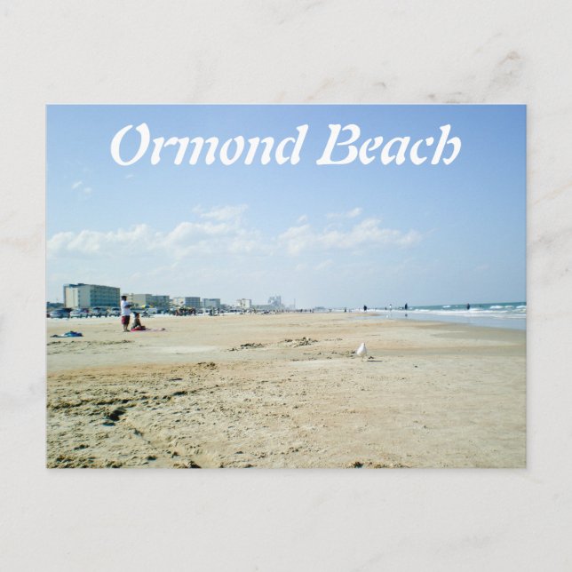 Carte Postale plage d'ormond (Devant)