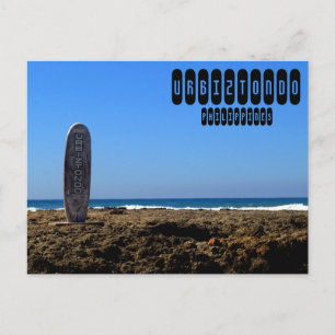 Carte Postale Plage d'Urbiztondo à La Union Philippines