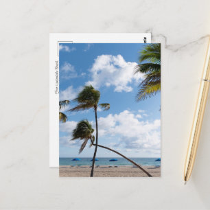 Carte Postale Plage ensoleillée de Fort Lauderdale