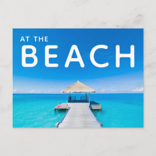 Carte Postale Plage Paradise   Station tropicale, Maldives