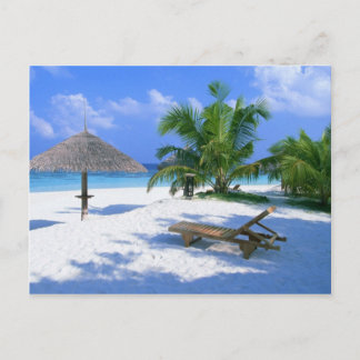 Carte Postale Plage Paradise Vacances