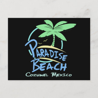 Carte Postale Plage paradisiaque Croisière à Cozumel au Mexique