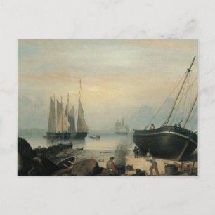 Carte Postale Plage pour réparations, Duncan's Point, Gloucester