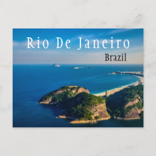Carte Postale Plage Rio De Janiero Brésil