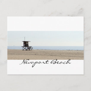 Carte Postale Plage romantique de Newport