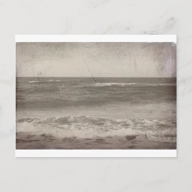 Carte Postale Plage vintage (Devant)