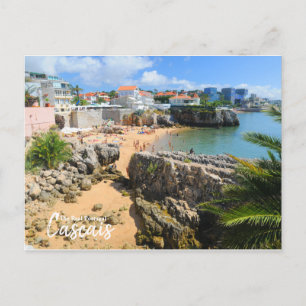 Carte Postale Plages de Cascais, Portugal