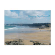 Plages de Newquay Bay Cornwall Angleterre