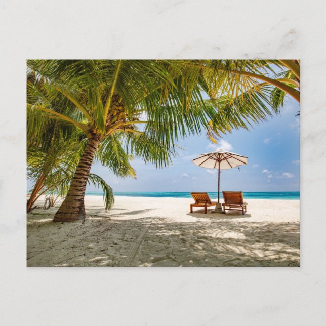 Carte Postale Plages tropicales | Plage République dominicaine (Devant)