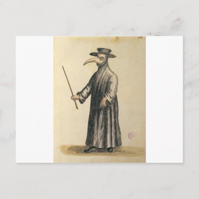 Carte Postale plague-doctor-2 (Devant)