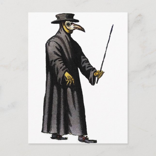 Carte Postale plague-doctor-3 (Devant)