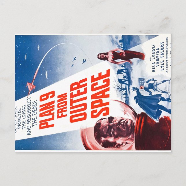 Carte Postale Plan 9 De L'Espace (Devant)