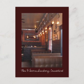 Carte Postale Plan B Tavern, Simsbury