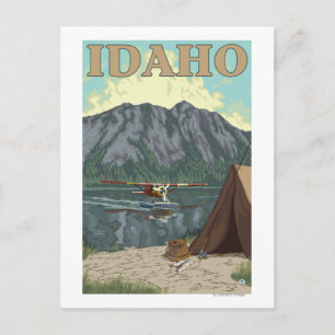 Carte Postale Plan Bush et pêche - Idaho