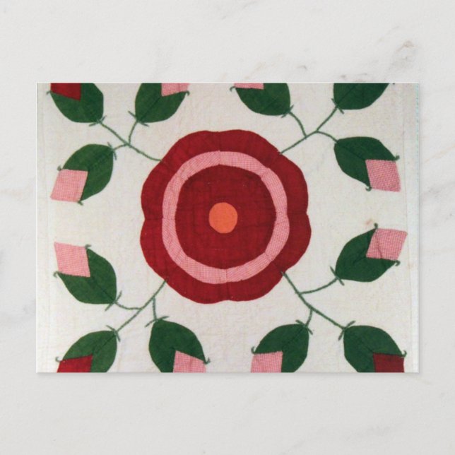 Carte Postale Planche à fleurs (Devant)