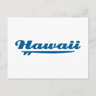 Carte Postale Planche de surf Hawaï