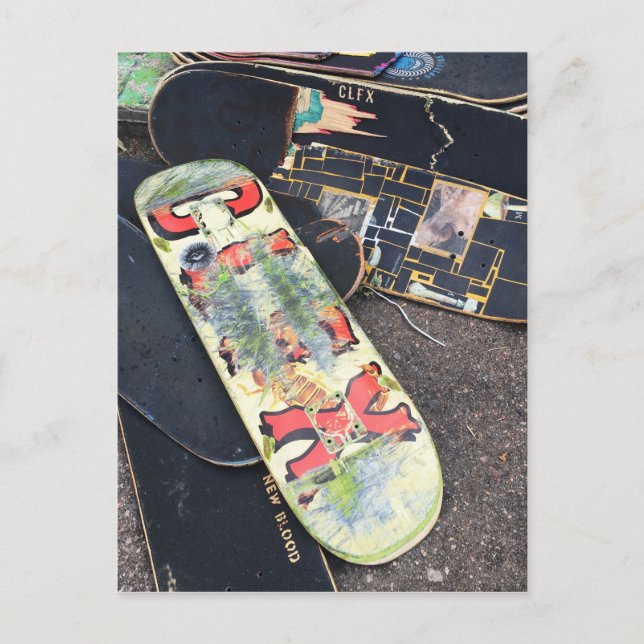 Carte Postale planches à colfax (Devant)