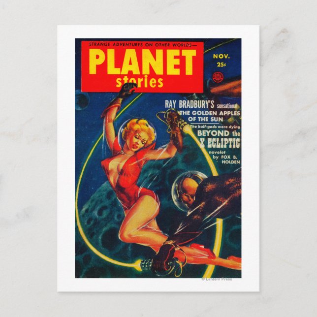 Carte Postale Planet Stories Magazine Couverture 2 (Devant)