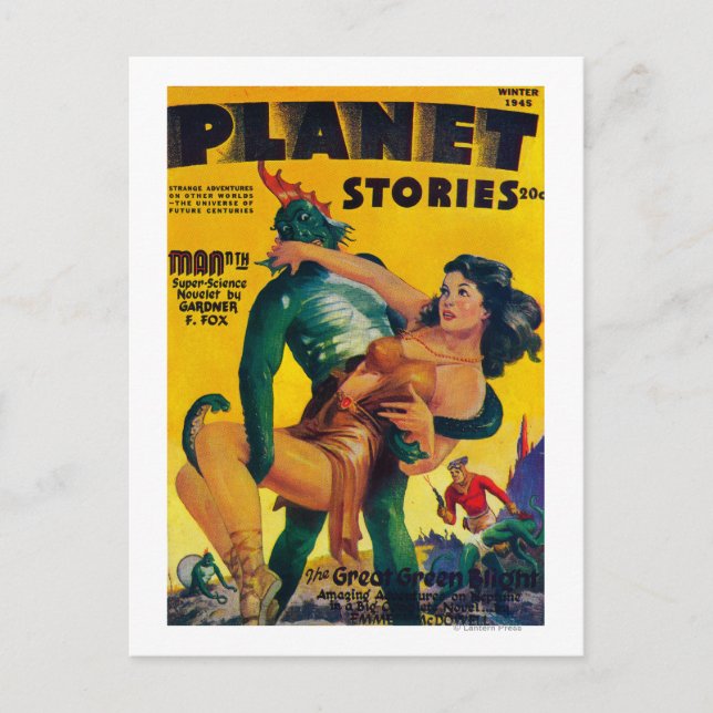 Carte Postale Planet Stories Magazine Couverture 4 (Devant)