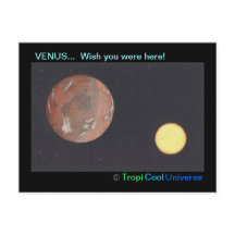 Carte postale Planet Vénus