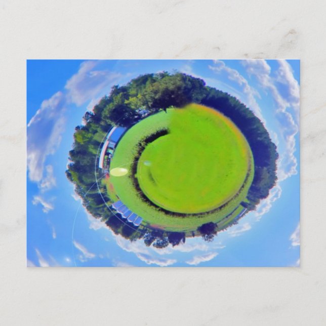 Carte Postale planète nature (Devant)