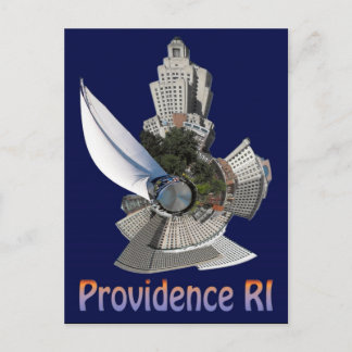 Carte Postale planète providence avec voile