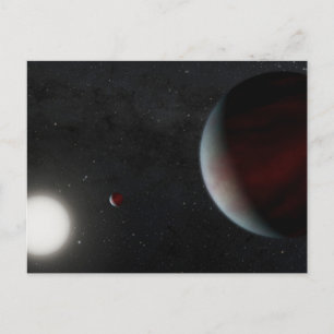 Carte Postale Planètes en orbite autour de l'étoile semblable au