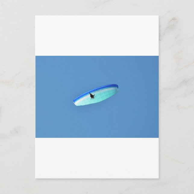 Carte Postale Planeur de para alimenté (Devant)