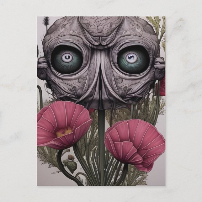 Carte Postale Plante Eyeball (Devant)