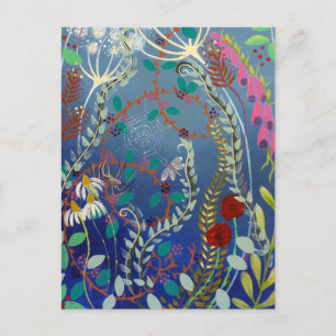 Carte Postale Plantes colorés.