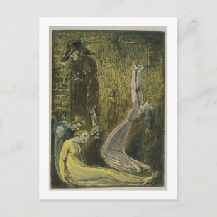 Carte Postale Plaque 13 de 'Europe. A Prophecy', 1794 (soulageme