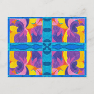 Carte Postale Plaque de fruits