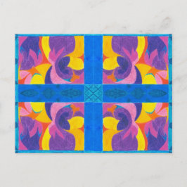 Carte Postale Plaque de fruits