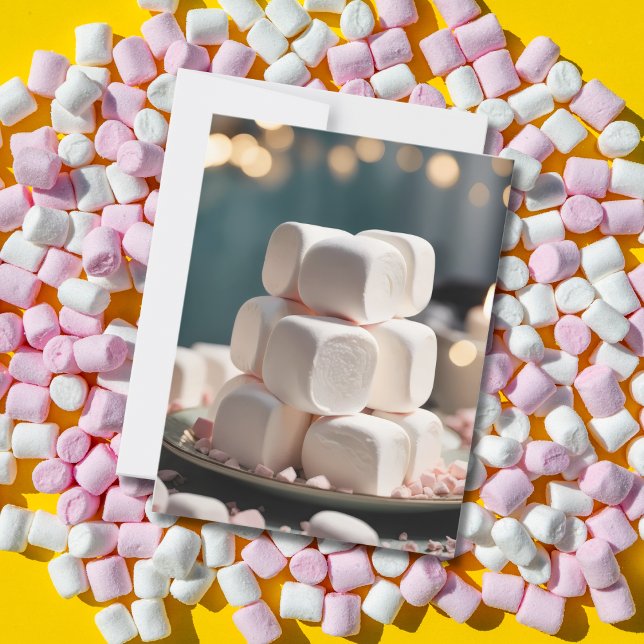 Carte Postale Plaque de marshmallows (Créateur téléchargé)