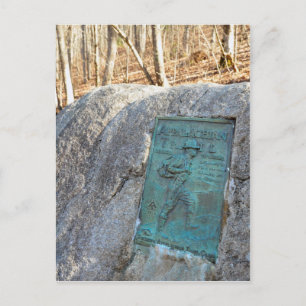 Carte Postale Plaque de piste des Appalaches Unicoi Gap GA Mug