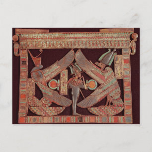Carte Postale Plaque de seins représentant Osiris, dieu de