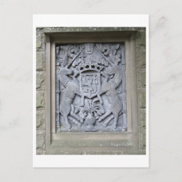 Carte Postale Plaque Unicorn