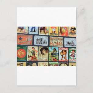 Carte Postale Plaques métalliques espagnoles