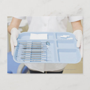 Carte Postale Plateau de maintien hygiéniste dentaire